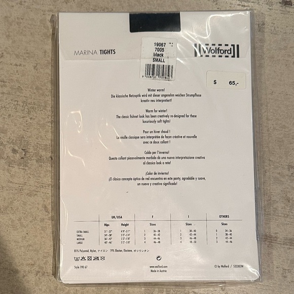 Wolford Marina Tights - Picture 2 of 2